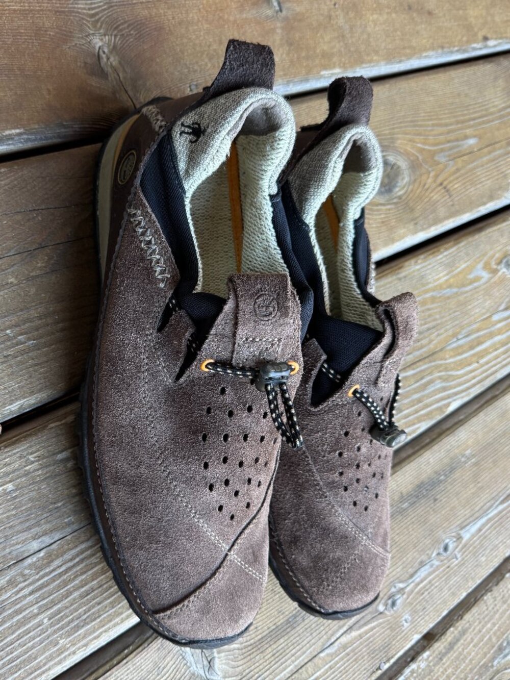 Timberland SmartWool Power Lounger Brown Suede Loafer Slip On in Men's 10 - Picture 2 of 16